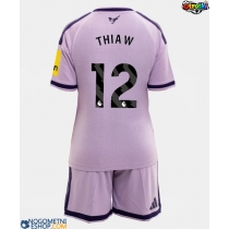 Otroški Nogometni dresi Newcastle United Malick Thiaw #12 Tretji 2026-27 Kratek Rokav (+ Kratke hlače)